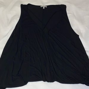 crisscross sleeveless tunic